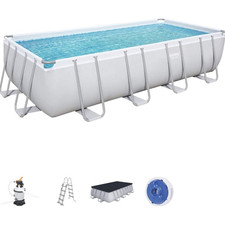 Piscine hors-sol rectangulaire