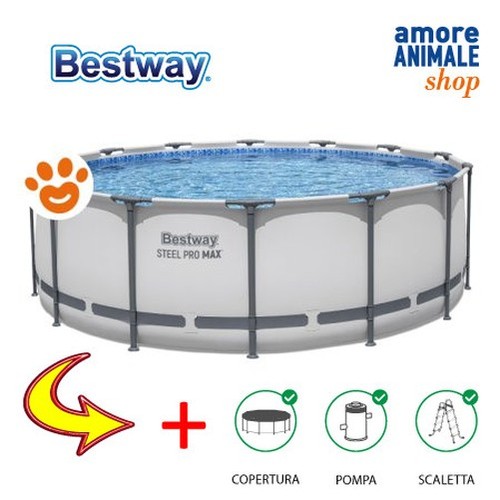 Bestway piscine hors sol ronde - bestway,
