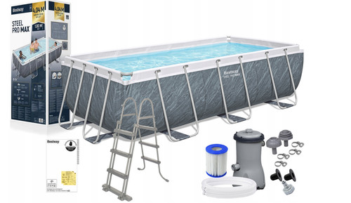 Piscine hors sol - en, acier