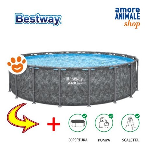 Bestway piscine ronde apx - ronde,